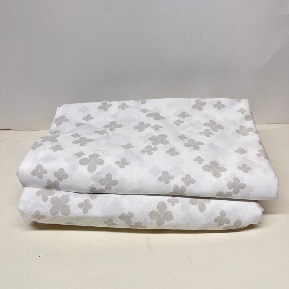 Kate Spade New York 100% Cotton Twin Sheet Set Floral